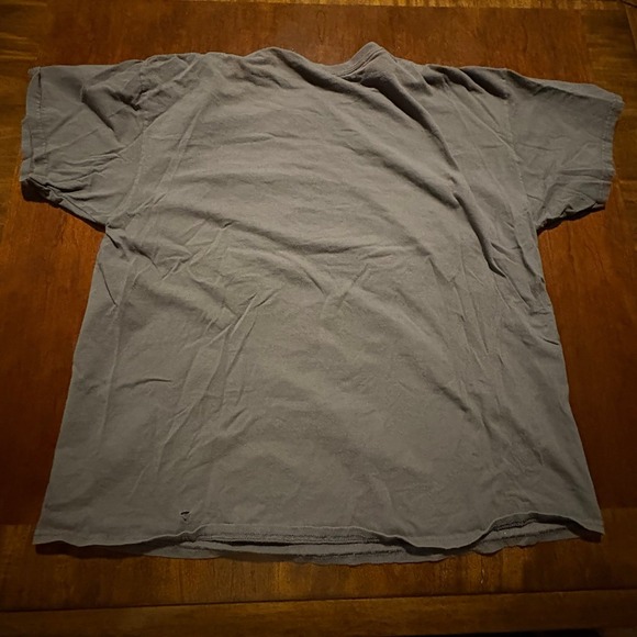 Nirvana Smiley Face Graphic T-Shirt - Charcoal Grey - Size 2XL - Picture 2 of 3